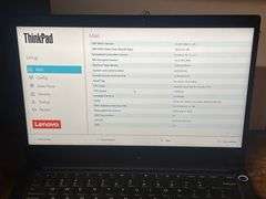 LENOVO THINKPAD E14 LAPTOP CORE i5 10TH GEN POWERS ON WITH RAM BUT NO MEMORY