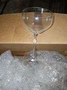 SET OF 4 MARGARITA GLASSES EACH CAREFULLY WRAPPED IN BUBBLE WRAP