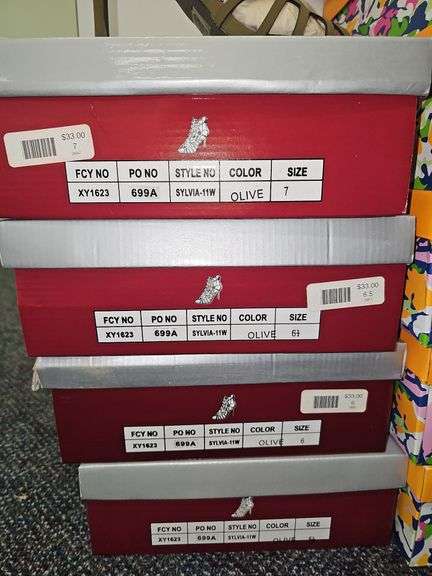 SYLVIA-11W WOMEN'S HIGH HEELS XY1623 699A RETAIL $33 EA. NEW IN BOX SIZES INCLUDE 5.5, 6, 6.5, 7