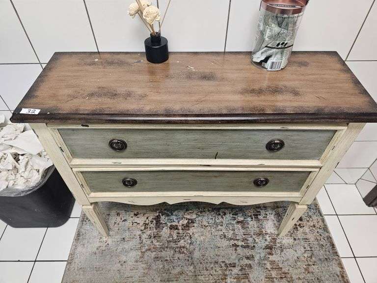 AUGUST GROVE 2-DRAWER CHEST APROX 3'x1'x31"