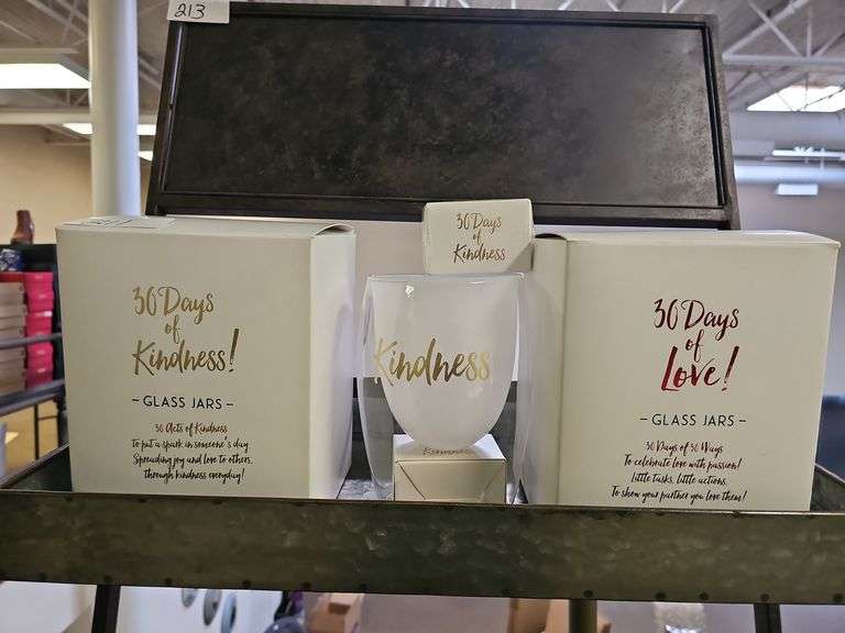 30 DAYS OF KINDNESS & LOVE GLASS JAR CARD SET