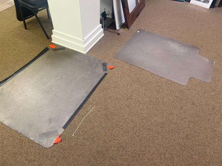 CARPET PROTECTING FLOOR MATS FOR OFFICE CHAIRS 3'x4'