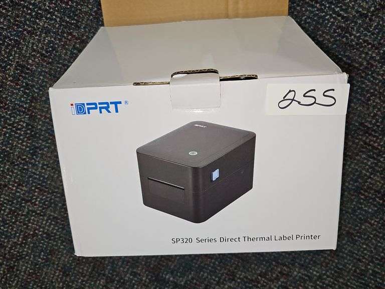 IDPRT SP320 SERIES DIRECT THERMAL LABEL PRINTER 3" APPEARS NEW IN BOX