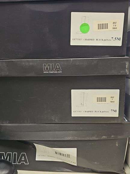 MIA WOMEN'S CHARMED BOOTS RETAIL $52 EA. NEW IN BOX SIZES INCLUDE 7, 7.5