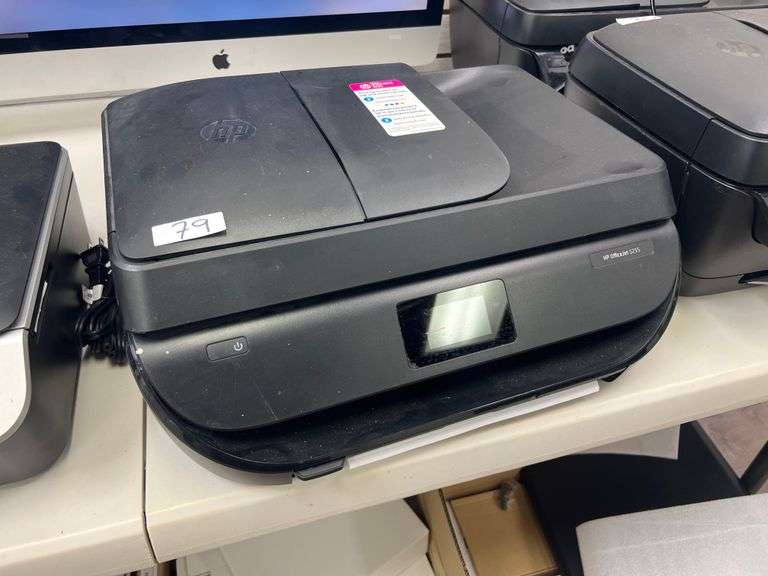 HP OFFICEJET 5255 PRINTER WITH POWER CABLE IN WORKING CONDITION