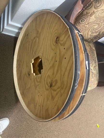 SOLID WOOD DÉCOR APROX 32"DIA