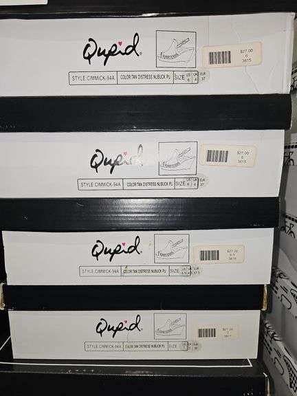 QUPID CIMMICK-94A WOMEN'S SANDALS IN TAN DISTRESS NUBUCK PU RETAIL $27 EA. NEW IN BOX SIZES INCLUDE 6, 6.5, 7, 7.5, 8 , 8.5