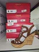 CARLOS BANJO MUSTANG WOMEN'SBROWN SANDALS  RETAIL $79 EA. NEW IN BOX SIZES INCLUDE 6.5, 7, 9