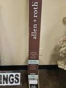 ALLEN+ROTH 72" - 144" DRAPERY ROD SET #0275297