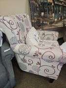 ALCOTT HILL ATWATER 31.75"WIDE POLYESTER ARMCHAIR APROX 38"H