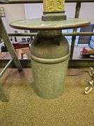 TIN METAL ACCENT TABLE APROX 20"x2'