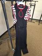 VALENTINE WOMEN'S JUMPSUIT IN SMALL SIZE WITH LONG FLARE LEG ALL NEW
