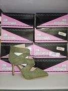 VIVIEN-02 OLIVE WOMEN'S HIGH HEEL SHOES  RETAIL $35 EA. NEW IN BOX SIZES INCLUDE 5.5, 6.5, 7, 7.5, 8
