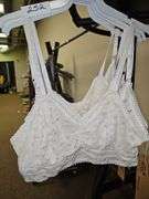 WANDERLUX LACE PADDLES SEE-THRU BRALETTE 92%POLY 8%SPANDEX WT1326 SIZES SMALL MED. & XL ALL NEW WITH TAGS
