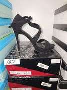 ROSANNA-1 WOMEN'S BLACK SANDALS RETAIL $44 EA. NEW IN BOX SIZES INCLUDE 5.5, 6, 7.5, 8, 10