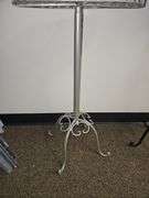 METAL GARMENT RACK WITH 8-HOOKS APROX 69"