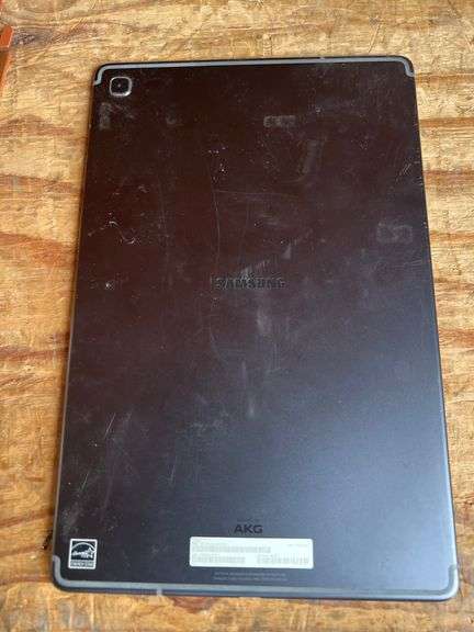 SAMSUNG TOUCHSCREEN TABLET SM-T727A POWERS ON RESET AND READY FOR NEW USER