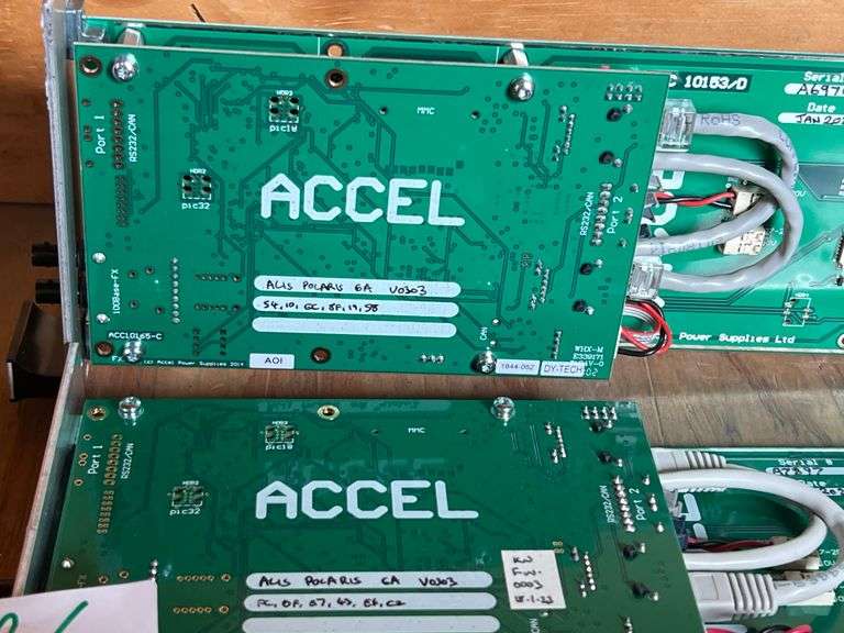 ACCEL ALIS POLARIS 6A V0303 ACC10153/D MODULES WITH VARIOUS PROGRAMMING