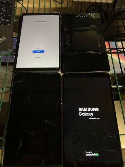 SAMSUNG TOUCHSCREEN TABLET SM-T227U MANY TESTED AND POWER ON, CAN BE RESET