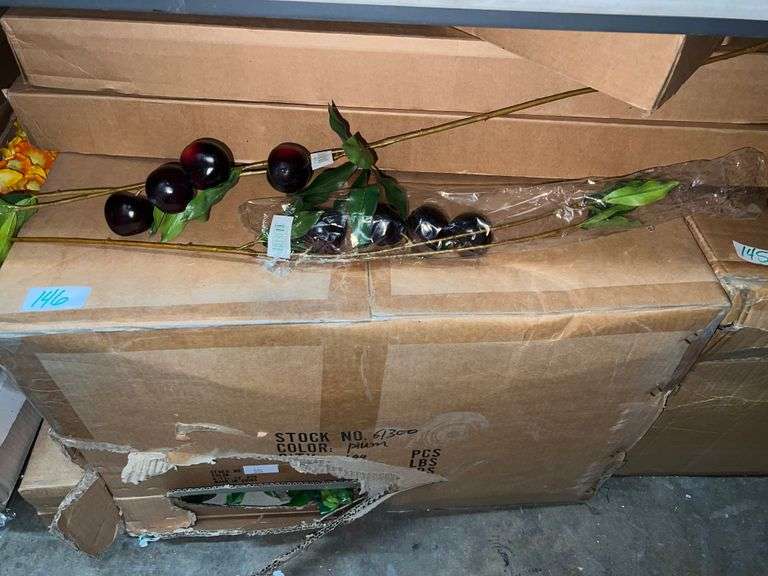 AMERICAN BEST ARTIFICIAL SILK PLUM STEM 32" ALL NEW IN CASE.. SOLD PER DOZEN
