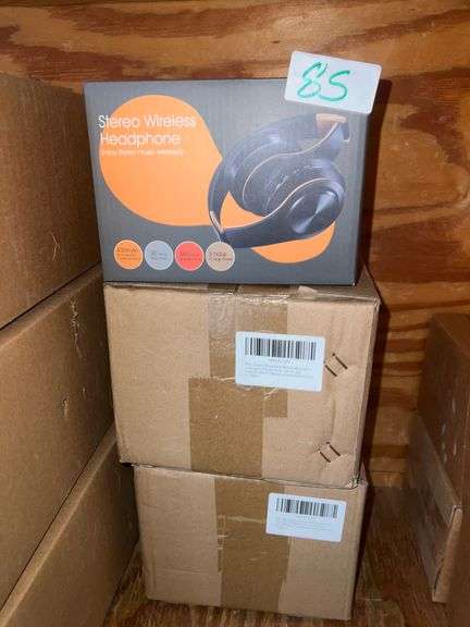 STEREO WIRELESS HEADPHONES 400mAh 20HR PLAY TIME