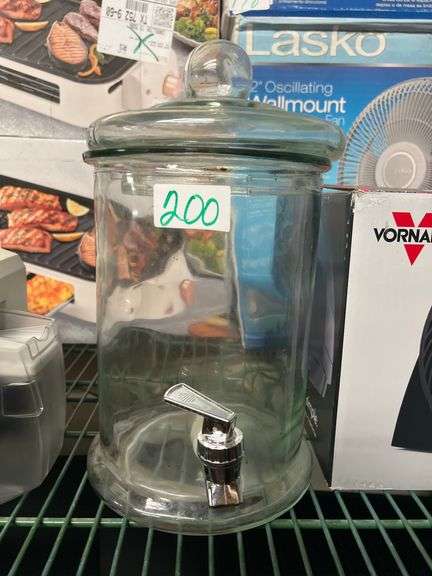 HEAVY DUTY GLASS DISPENSER 1'x8"