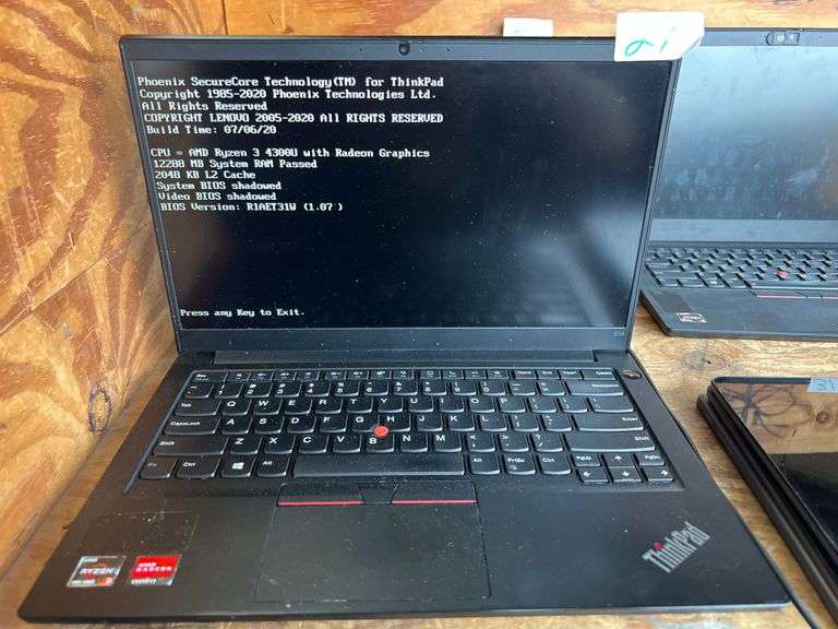 LENOVO THINKPAD E14 GEN 2 LAPTOP SL10236129 WITH AMD RYZEN 4000 SERIES AND RADEON GRAPHICS