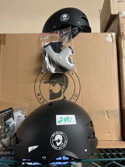 MCBOB KIDS BLACK SMALL SKATEBOARD HELMET FM0109B-A08 BRAND NEW