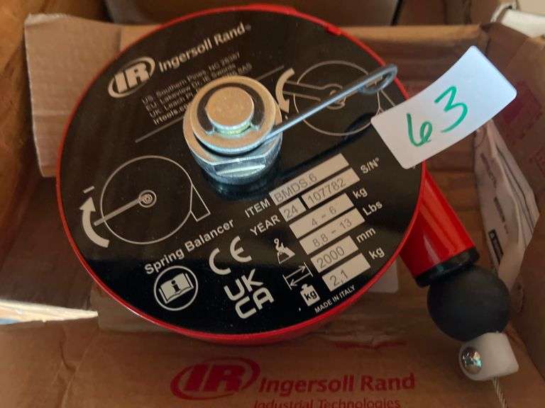 INGERSOLL RAND SPRING BALANCER BMDS.6 CAP: 8.8-13LBS 2000mm AU10B1