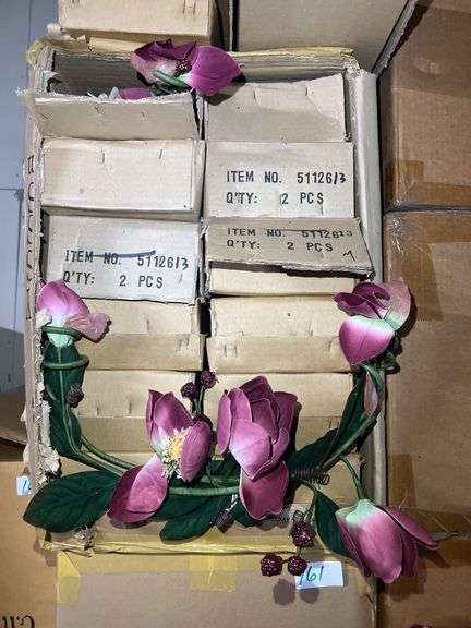 AMERICAN BEST ARTIFICIAL SILK FLOWER MAGNOLIA SWAG COLOR 24"  5112613 ALL NEW IN CASE.. .. SOLD PER DOZEN