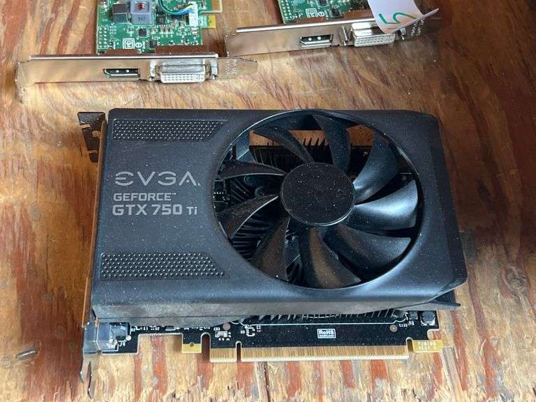 EVGA GEFORCE GTX 750 TI PN: 02G-P4-3751-KR