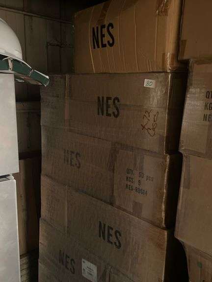 NES-RD14 14CU.IN. 50LB CEILING FIXTURE WHITE PLASTIC HOUSING W/BOTTOM MOUNT, EACH BRAND NEW, SOLD PER CASE OF 50
