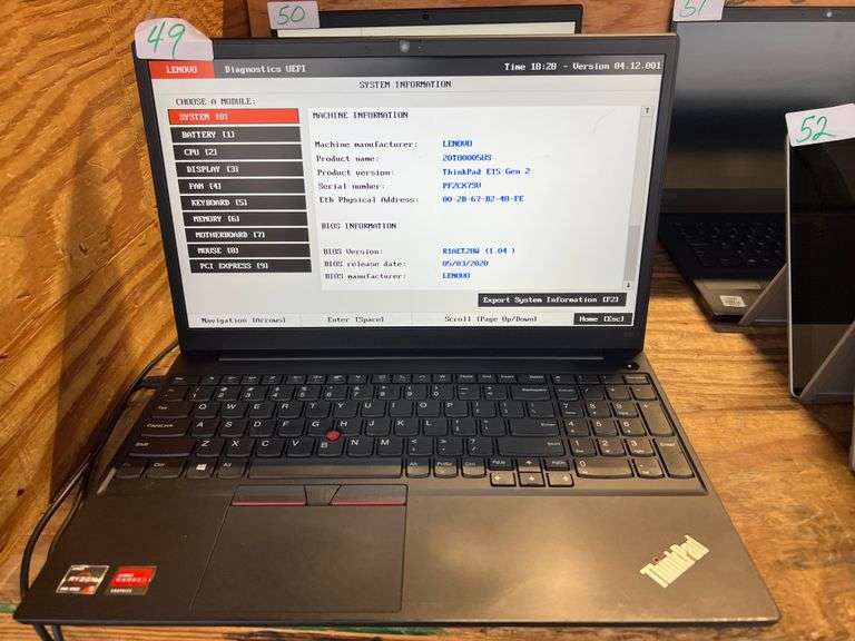 LENOVO THINKPAD E15 GEN 2 LAPTOP WITH AMD RYZEN 4000 SERIES AND RADEON GRAPHICS