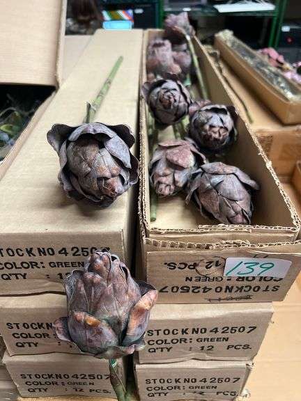 AMERICAN BEST ARTIFICIAL SILK FLOWER 20" 42507 ALL NEW IN CASE.. SOLD PER DOZEN