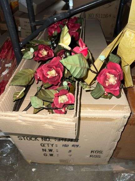 AMERICAN BEST ARTIFICIAL 26" SILK FLOWER 4923872, ALL NEW IN CASE.. SOLD PER DOZEN