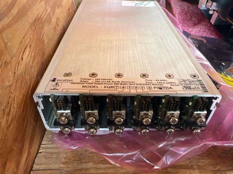 XGEN EXCELSYS XQB POWER SUPPLY 100-240VAC  10A  50-60HZ  FUSE: 12A 250V