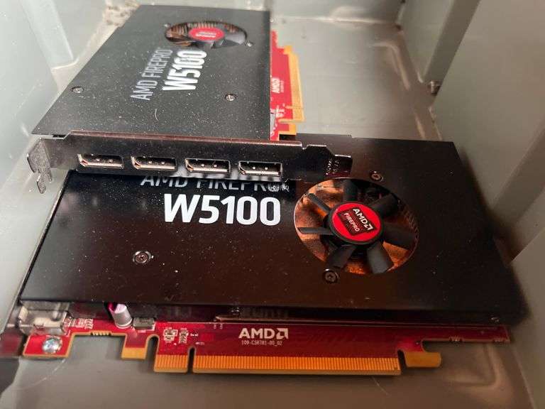 AMD FIREPRO W5100 WITH (4) 4K DISPLAY PORTS 53700G REV.A
