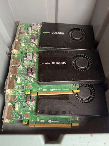 NVIDIA QUADRO K2200 699-52010-0500-720 WITH DC BRUSHLESS FAN