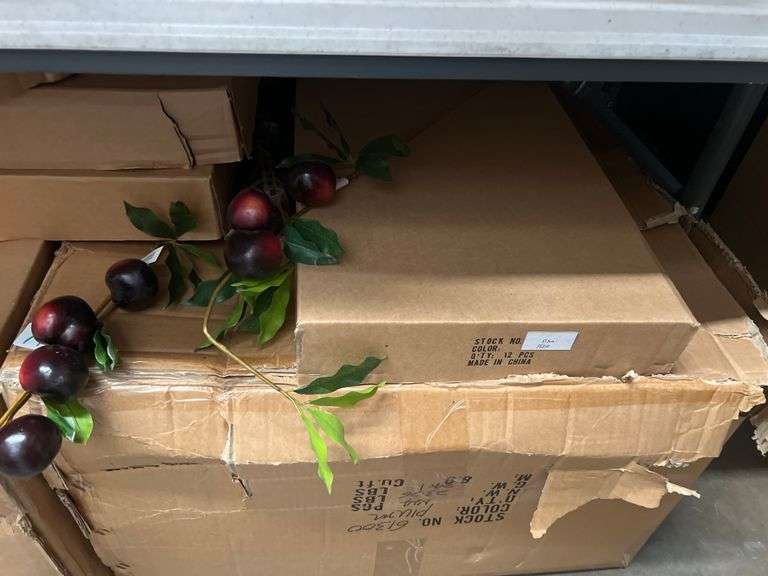AMERICAN BEST ARTIFICIAL SILK PLUM STEM 32"  ALL NEW IN CASE.. SOLD PER DOZEN