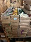 AMERICAN BEST ARTIFICIAL SILK FLOWERS INCLUDING 44" 45531 ROSE BUD VINE ; 45687 YELLOW FLOWER & 26" WHITE FLOWER ALL NEW IN CASE.. SOLD PER DOZEN
