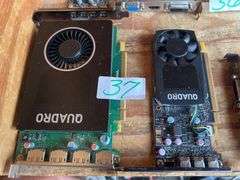 QUADRO DISPLAY CARDS INCLUDING 0419-084 M01 T02; & 0452-094 (4) 4K DISPLAY PORT