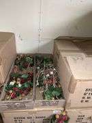 AMERICAN BEST ARTIFICIAL SILK STRAWBERRY STEM 13" 33503 ALL NEW IN CASE.. SOLD PER CASE OF 72