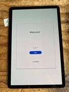 SAMSUNG TOUCHSCREEN TABLET SM-T727A POWERS ON RESET AND READY FOR NEW USER