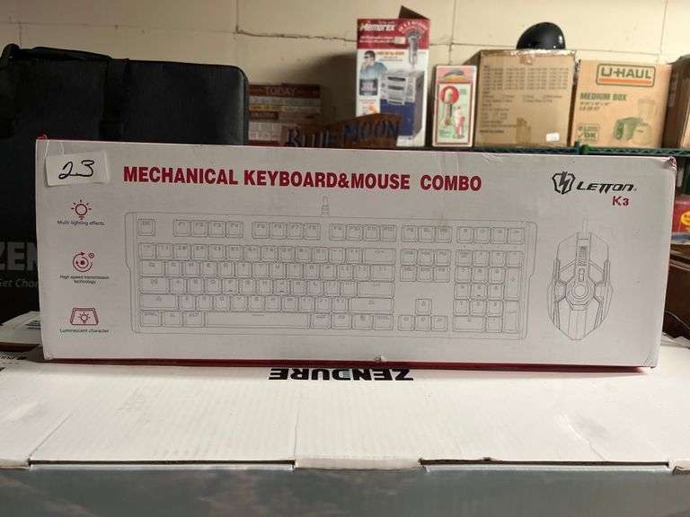 Letton K3 mechanical keyboard and mouse combo