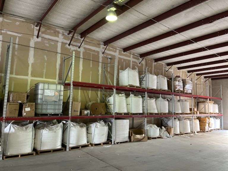 Metal racking unit, 13 racks. Must take down yourself