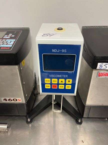 NDJ-9S Digital Rotational Viscometer, features a large LCD display