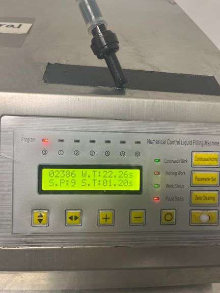 GFK-160 digital liquid filling machine used for low-viscosity liquids, 5ml to 3500ml