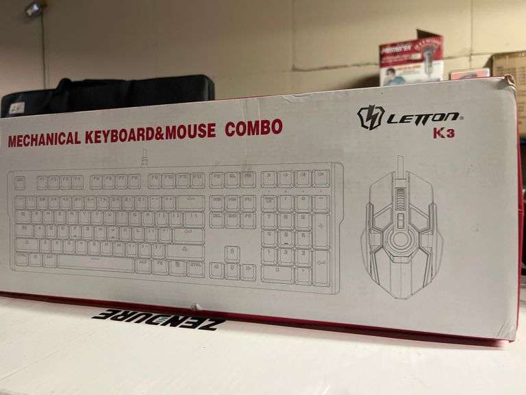 Letton K3 mechanical keyboard and mouse combo