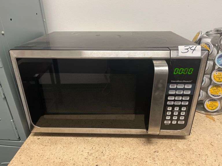 Hamilton Beach Stainless Steel Countertop Microwave Oven