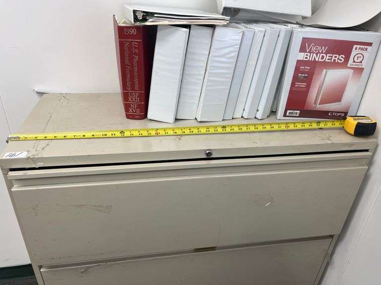 3 -drawer metal lateral file cabinet